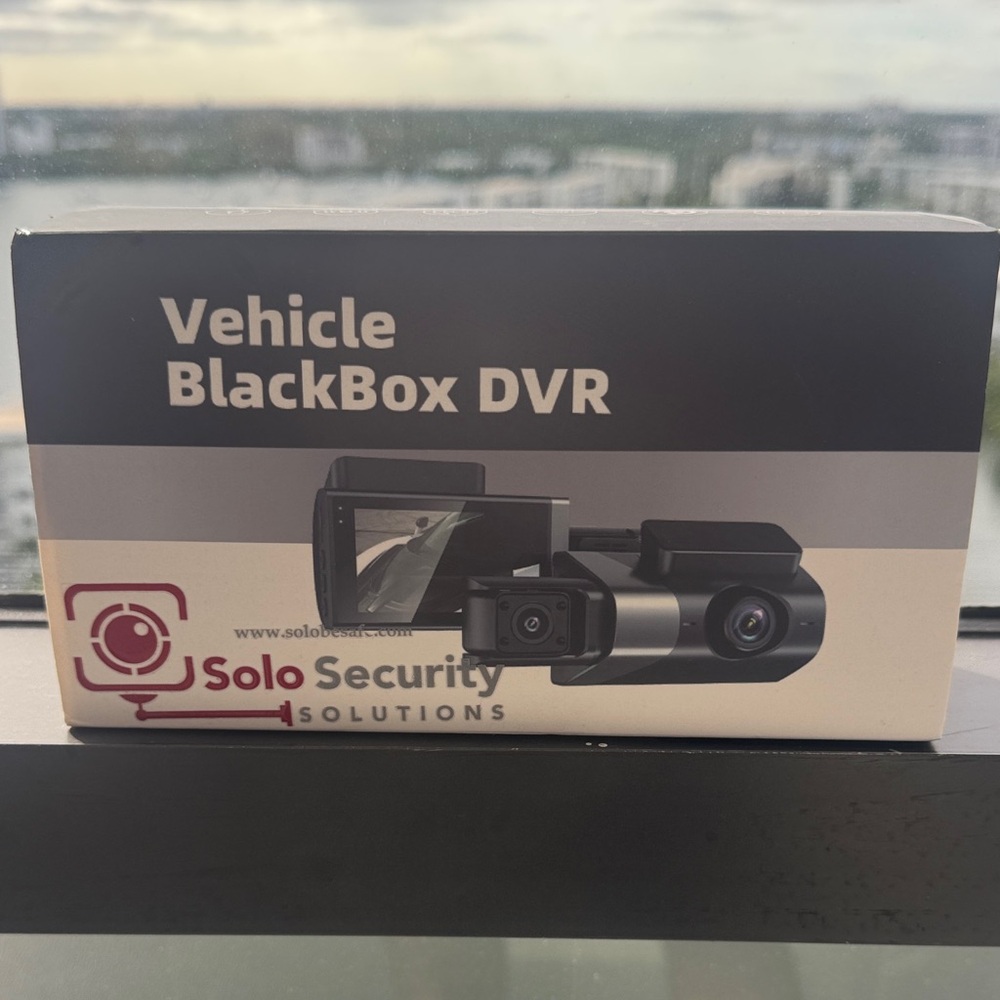 Dash camera with dual lens